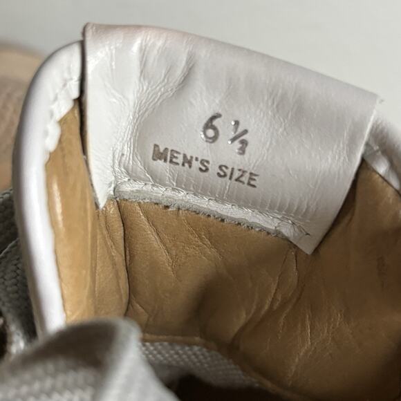 Tod’s high-top sneakers Creamy‎ White Suede Mesh Men’s 6.5 main image 14